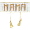 White and Gold MAMA Bracelet - Bracelets - 2 - thumbnail
