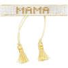 Small White and Gold MAMA Bracelet - Necklaces - 3