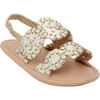 Baby Lauren Sandal, Platinum - Sandals - 1 - thumbnail