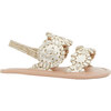 Baby Lauren Sandal, Platinum - Sandals - 2 - thumbnail