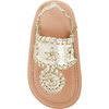 Baby Jacks Flat Sandal, Platinum - Sandals - 4