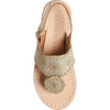 Toddler Jacks Flat, Platinum - Sandals - 4 - thumbnail