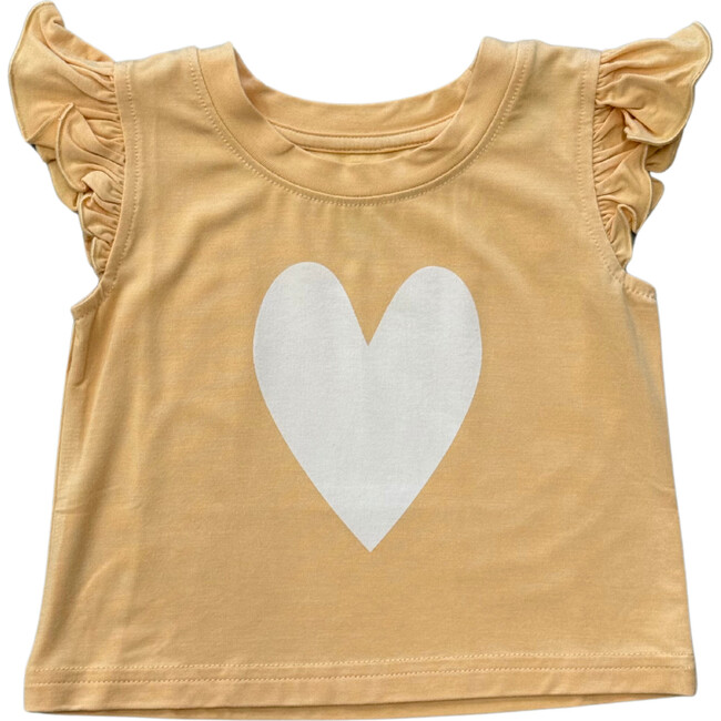 Girl's Sleeveless Top Heart in Desert Mist