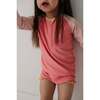 Girl's Zip Rash Guard Swimsuit Strawberry Ice Colorblock - One Pieces - 2