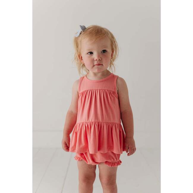 Baby Girl Double Peplum & Bloomer Set Strawberry Ice - Mixed Apparel Set - 4
