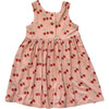 Girl's Henley Tank Dress Cherries - Dresses - 1 - thumbnail