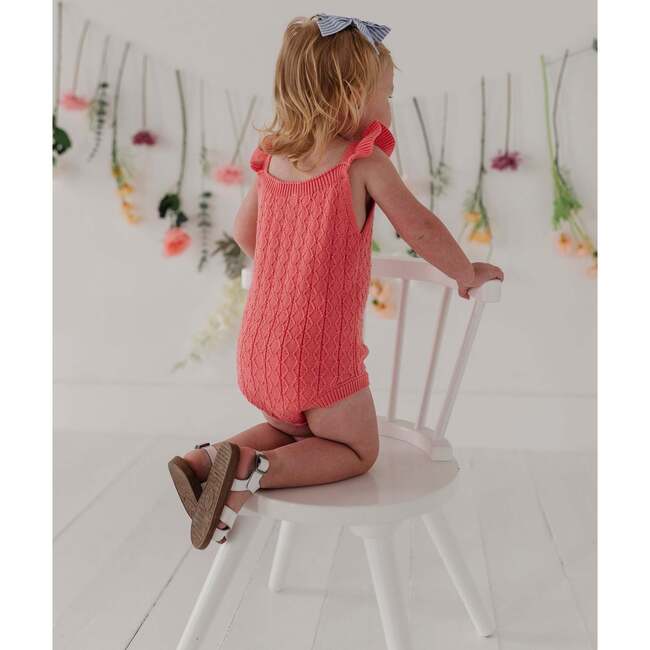 Baby Girl Knit Sweater Bodysuit Strawberry Ice - Onesies - 3