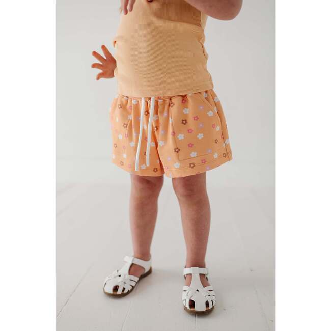 Terry Sweat Shorts Desert Mist Blooms - Shorts - 5