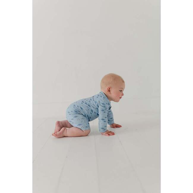 Baby One-Piece Rash Guard Swimsuit Fish