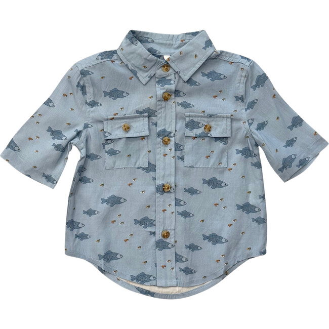 Boy's Utility Shirt Fish