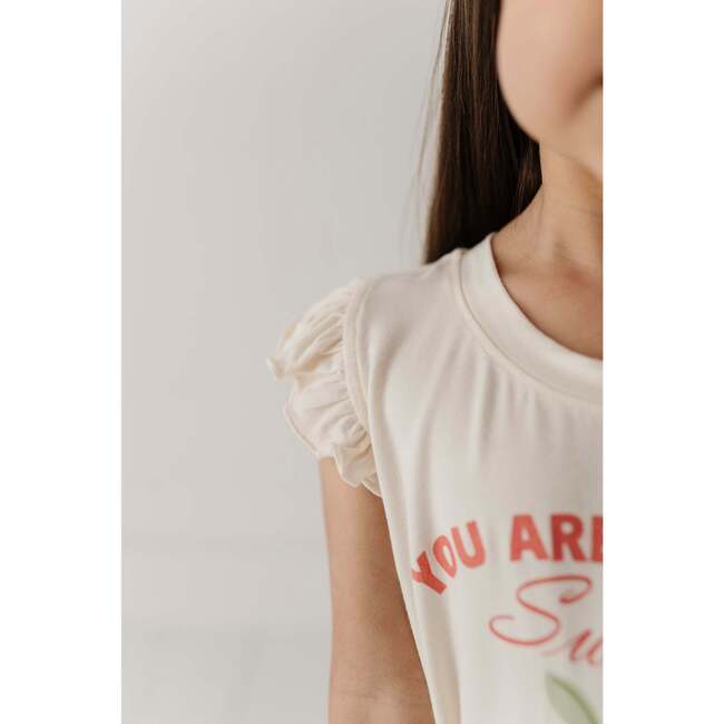 Girl's Sleeveless Top Heart in Desert Mist - Tank Tops - 8