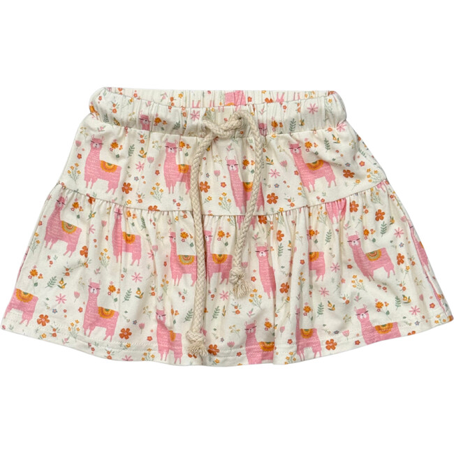 Girl's Skort Llamas