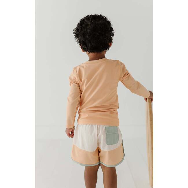 Boy's Long Sleeve Rash Guard Swim Shirt Fish - Rash Guards - 7