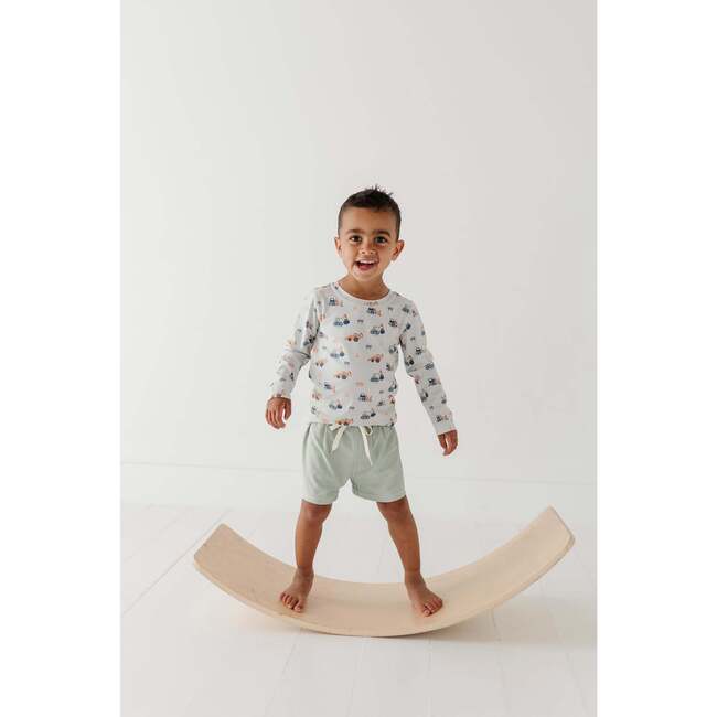 Boy's Long Sleeve Rash Guard Swim Shirt Fish - Rash Guards - 8