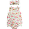 Baby Girl Bubble Bodysuit Set Llamas - Mixed Apparel Set - 1 - thumbnail
