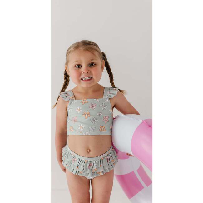 Girl's Two-Piece Ruffle Swimsuit Cherries - Two Pieces - 3