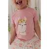 Girl's Short Sleeve Tee Sketched Daisy - T-Shirts - 2