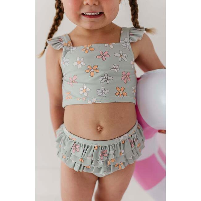 Girl's Two-Piece Ruffle Swimsuit Cherries - Two Pieces - 4
