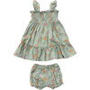 Baby Girl Flutter Dress Set Sketched Daisy - Dresses - 1 - thumbnail