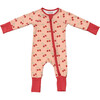 Baby Long Sleeve Zip Romper Cherries - Rompers - 1 - thumbnail
