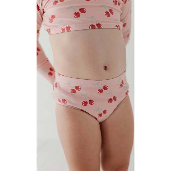 Girl's Crop Two-Piece Swimsuit Cherries - Two Pieces - 5