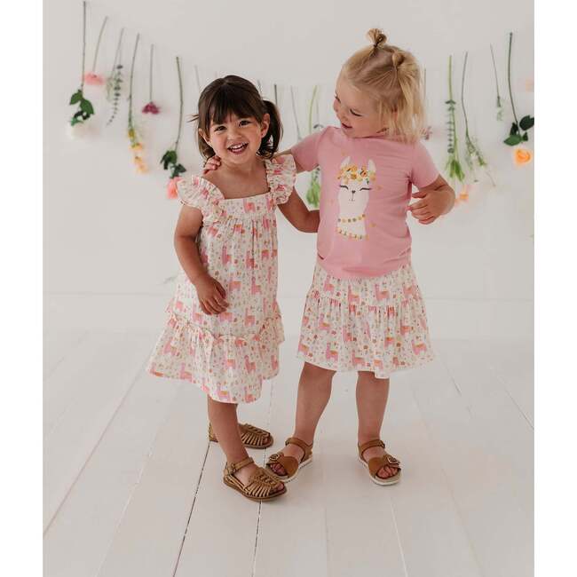 Girl's Short Sleeve Tee Sketched Daisy - T-Shirts - 7