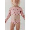 Girl's Crop Two-Piece Swimsuit Cherries - Two Pieces - 6