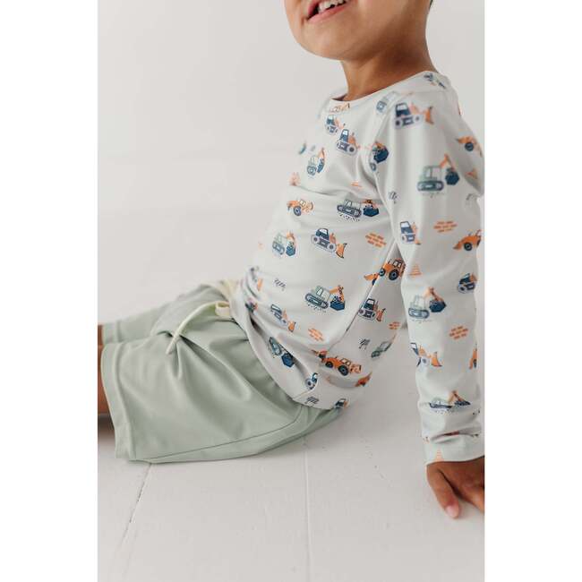 Boy's Swim Shorts Summer Green - Shorts - 8