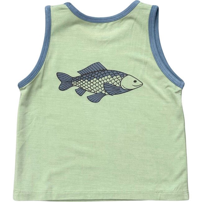 Boy's Tank Top Gone Fishin'