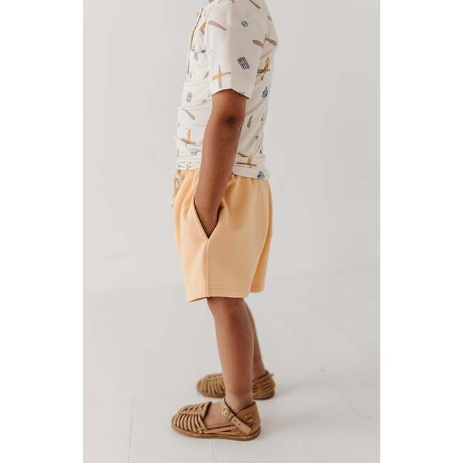 Boy's Short Sleeve Henley Shirt Mountain Spring - T-Shirts - 5