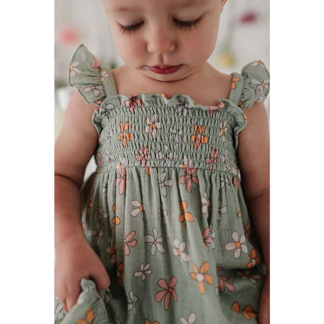 Baby Girl Flutter Dress Set Sketched Daisy - Dresses - 7