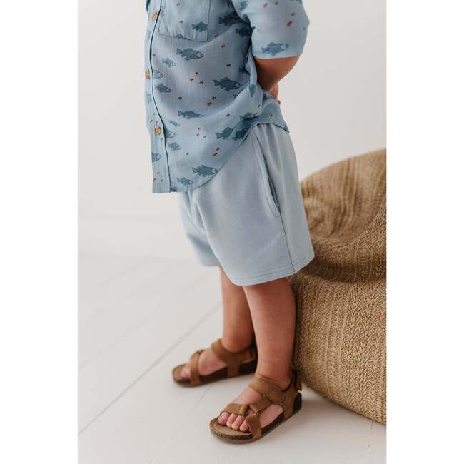 Boy's Everyday Shorts Dusty Sky Blue - Shorts - 9