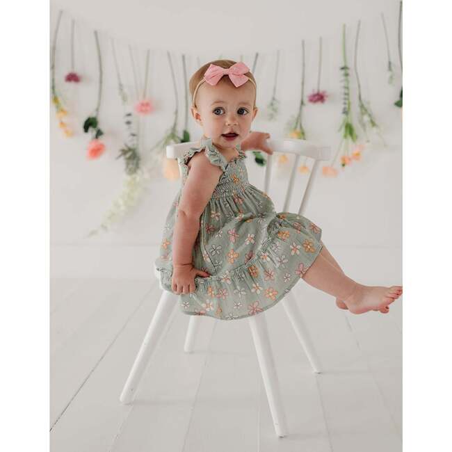 Baby Girl Flutter Dress Set Sketched Daisy - Dresses - 8