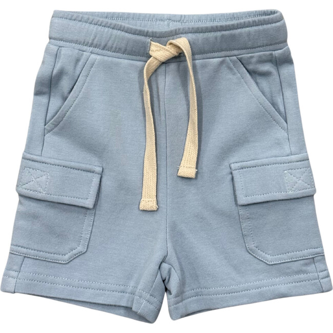Boy's Cargo Shorts Dusty Sky Blue
