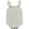 Baby Girl Knit Sweater Bodysuit Cream - Onesies - 1 - thumbnail