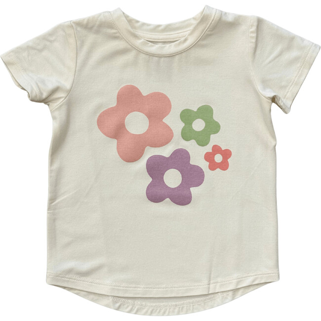 Girl's Short Sleeve Tee Summer Blooms