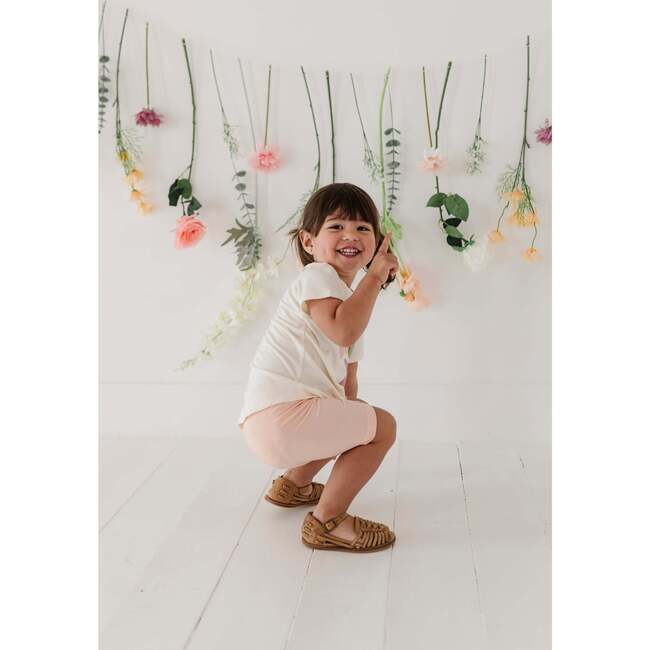 Girl's Biker Shorts Peachy Blush
