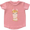 Girl's Short Sleeve Tee Llamas - T-Shirts - 1 - thumbnail