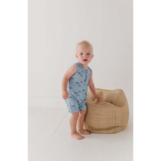 Boy's Sleeveless Romper Construction - Rompers - 3