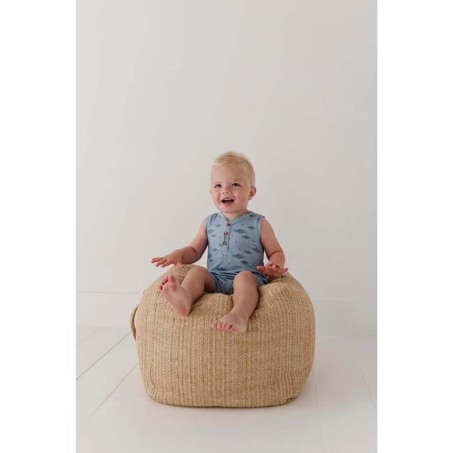 Boy's Sleeveless Romper Construction - Rompers - 4