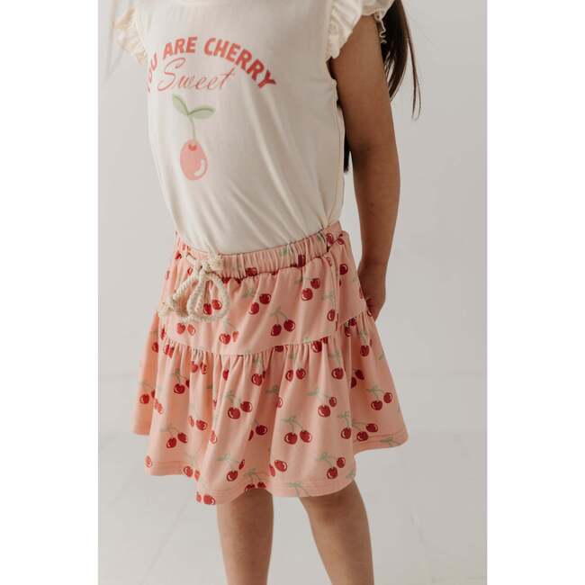 Girl's Skort Cherries - Skirts - 8