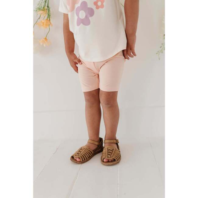 Girl's Biker Shorts Peachy Blush - Shorts - 5