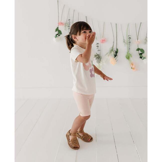 Girl's Biker Shorts Peachy Blush - Shorts - 6