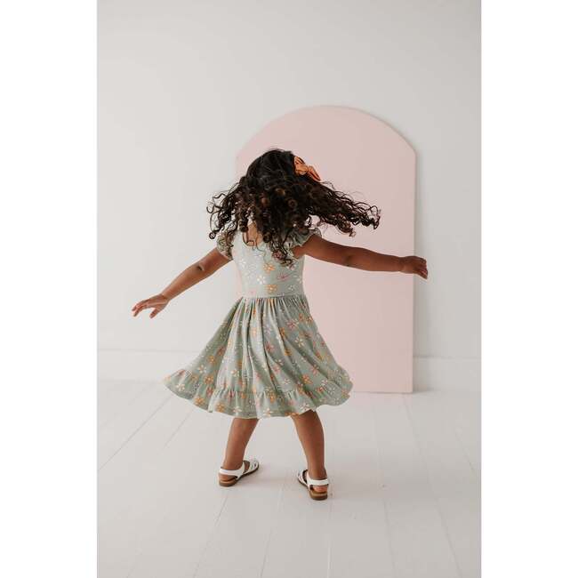 Girl's Sleeveless Twirl Dress Strawberry Ice - Dresses - 5