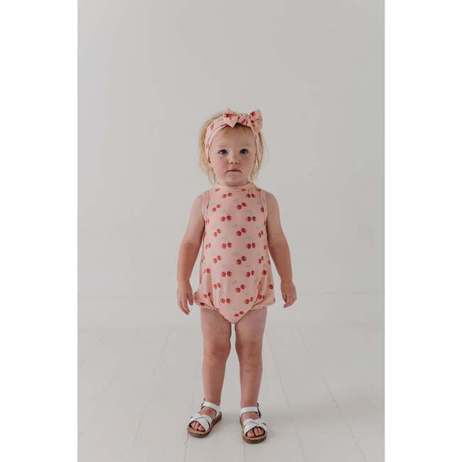 Baby Girl Bubble Bodysuit Set Cherries - Mixed Apparel Set - 4