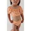 Girl's Puff Sleeve Swimsuit Sketch Daisy - One Pieces - 7