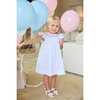 Smocked Bishop Dress, Rainbow - Dresses - 1 - thumbnail