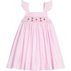 Smocked Lizzy D Dress, Strawberries - Dresses - 1 - thumbnail