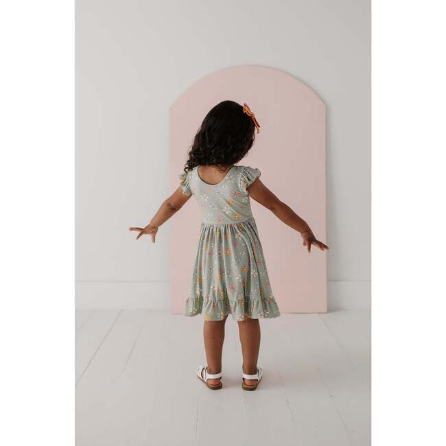 Girl's Sleeveless Twirl Dress Strawberry Ice - Dresses - 10