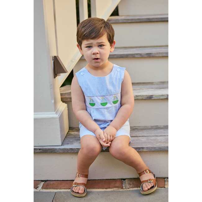 Vintage Romper, Sailboats - Rompers - 3